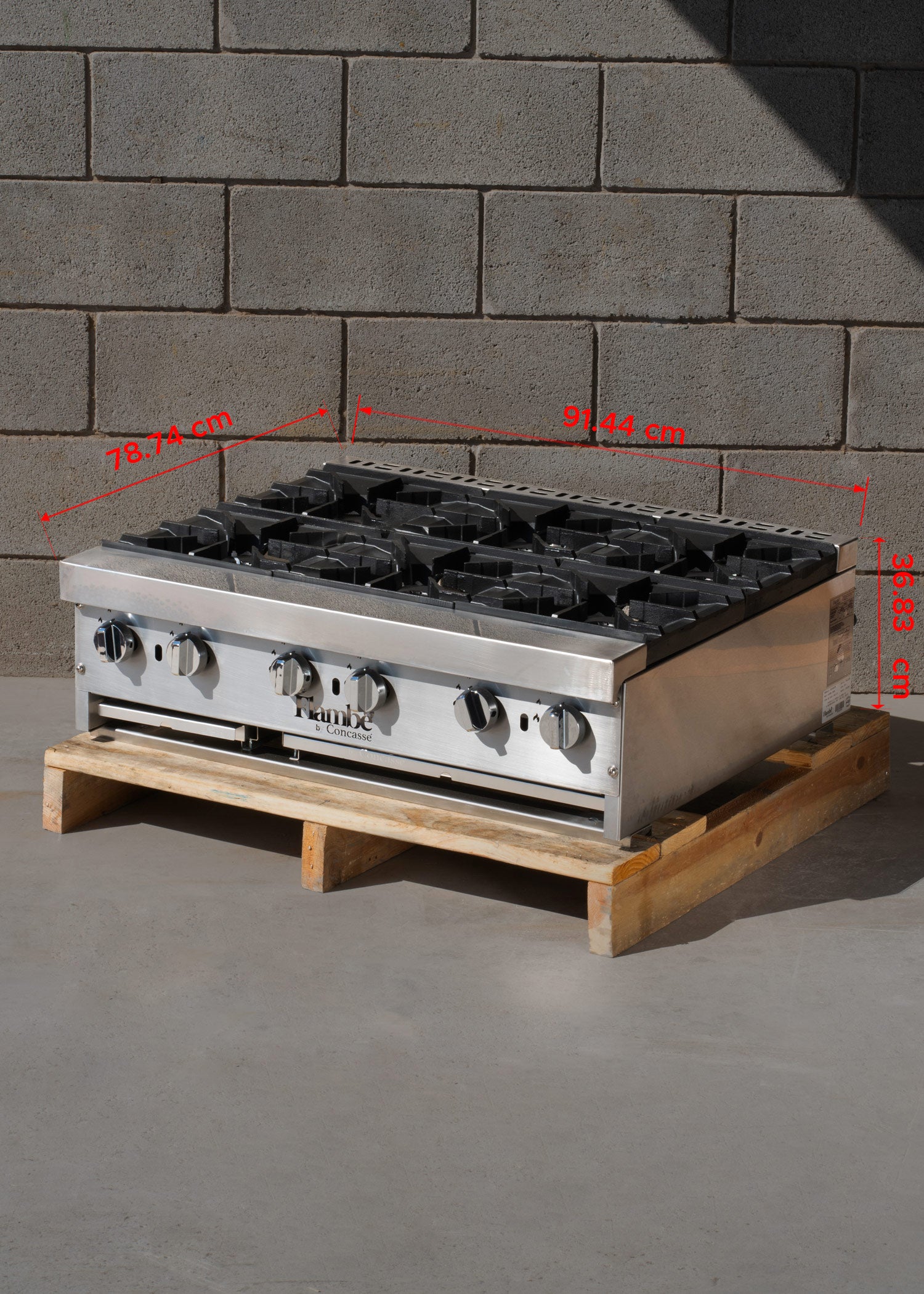 compra parrilla acero inoxidable maha