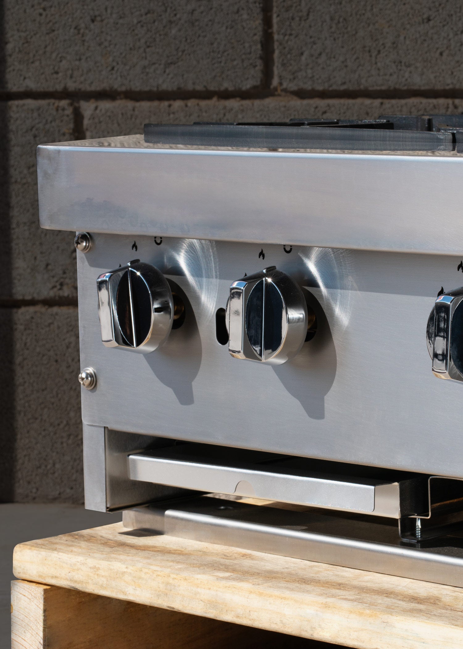 venta parrilla acero inoxidable maha