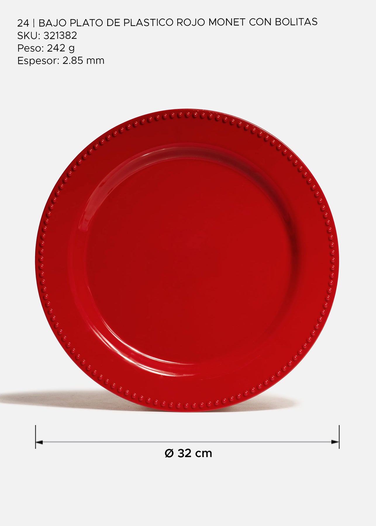 precio plato base maha