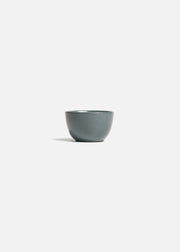 Plato para consomé de cerámica semi mate gris Chicago 220 ml - Ø 9.8 cm