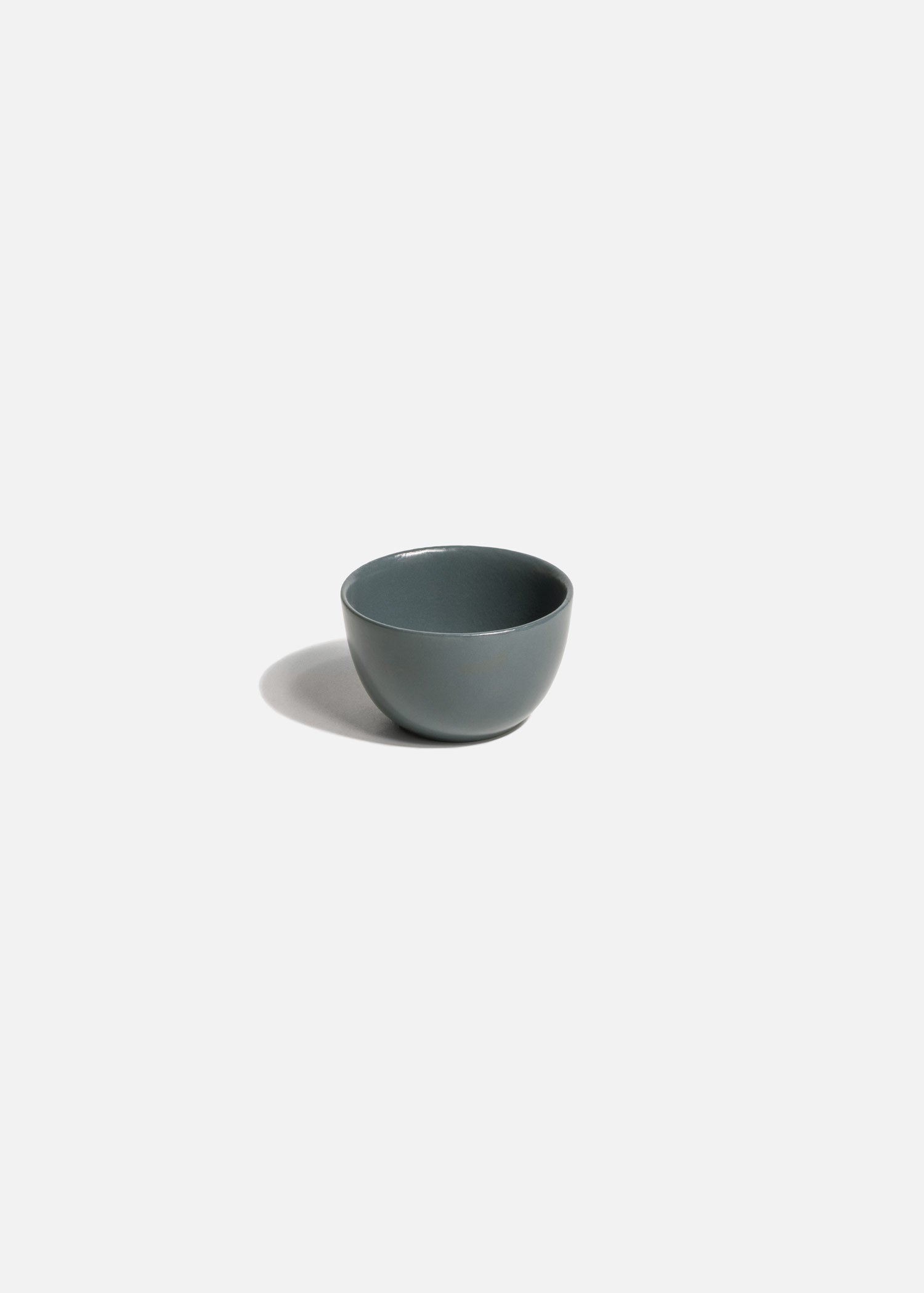 Plato para consomé de cerámica semi mate gris Chicago 220 ml - Ø 9.8 cm
