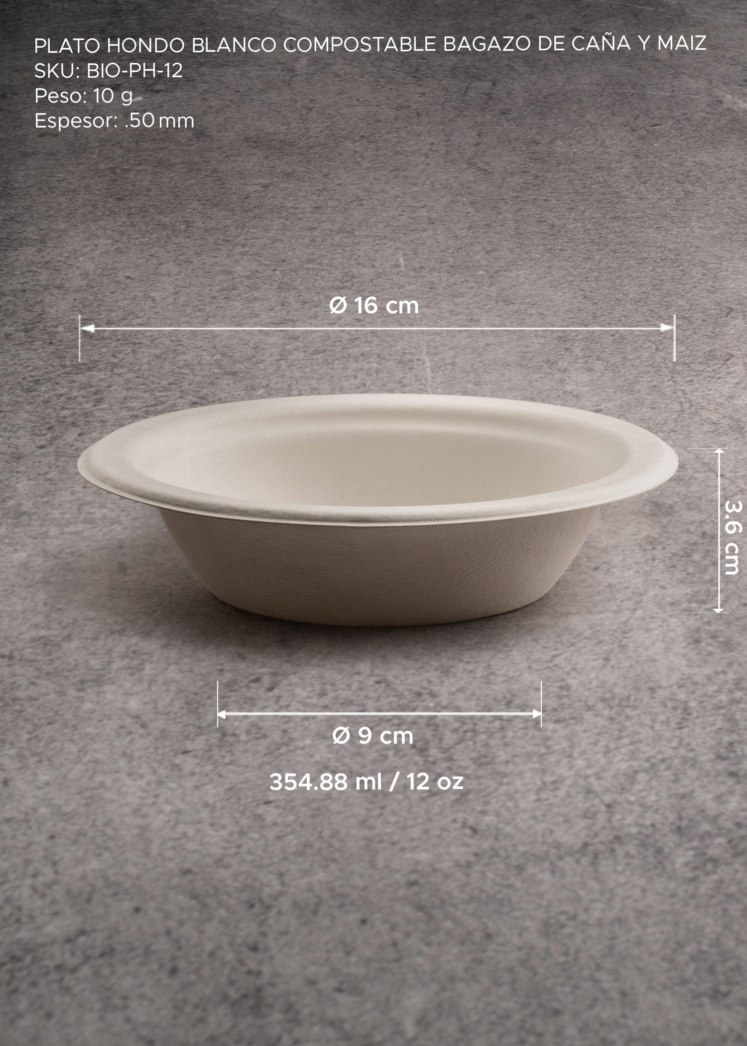 precio plato desechable en maha