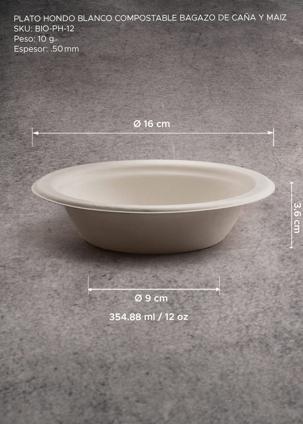 precio plato desechable en maha
