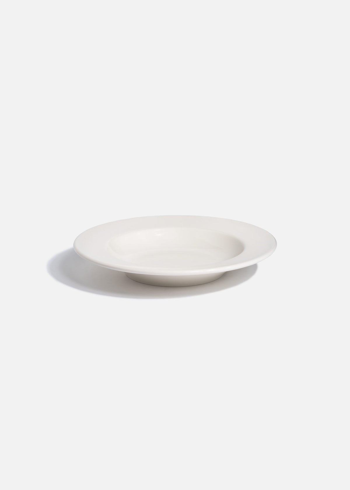 Plato hondo Banquet de porcelana blanca de 300 ml y 23 cm