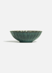 Plato hondo de porcelana verde East Ocean — imagen de producto