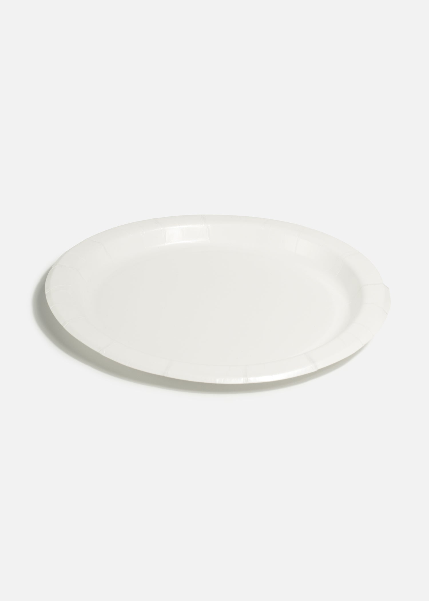 compra plato papel blanco maha