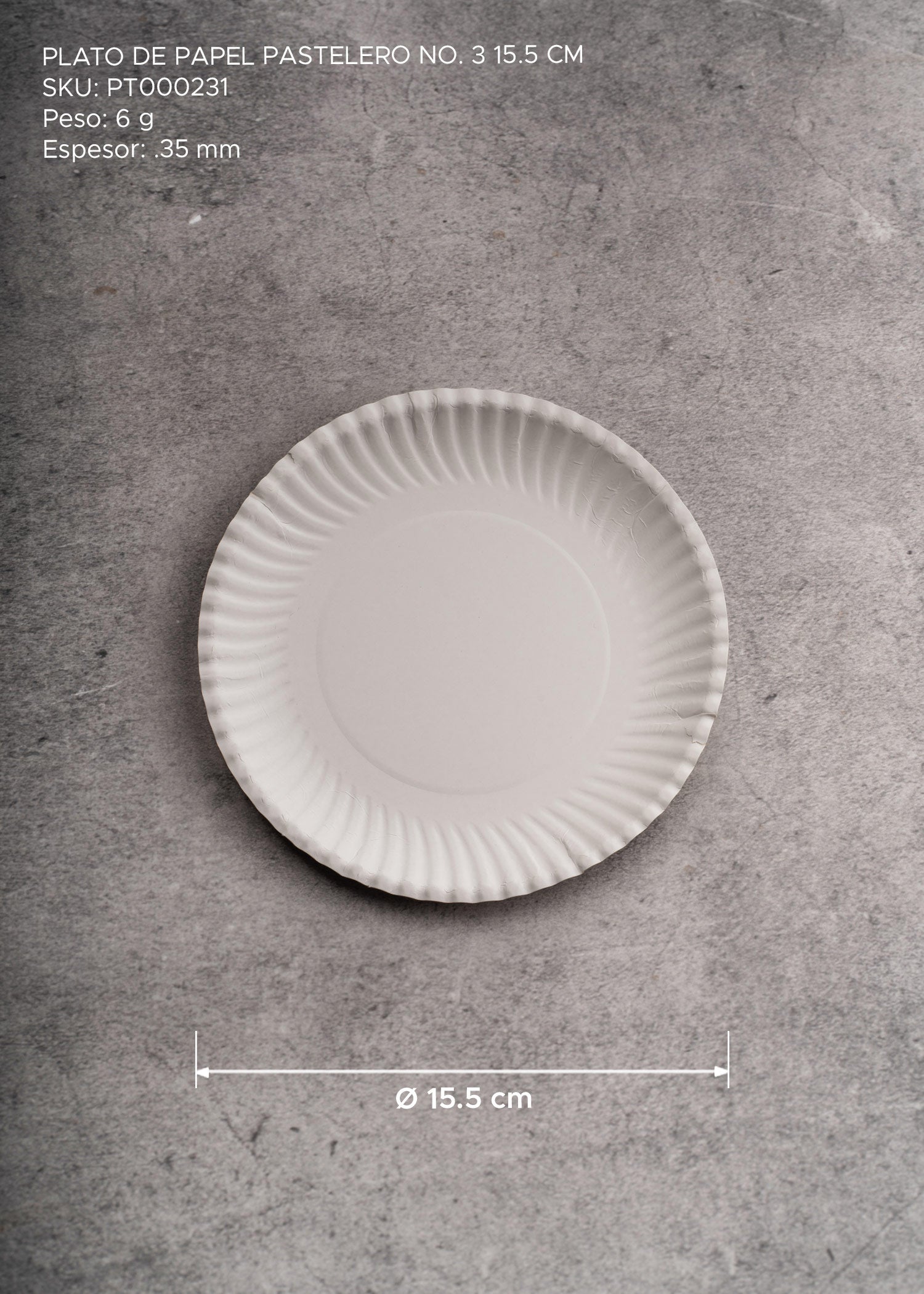 precio plato desechable maha