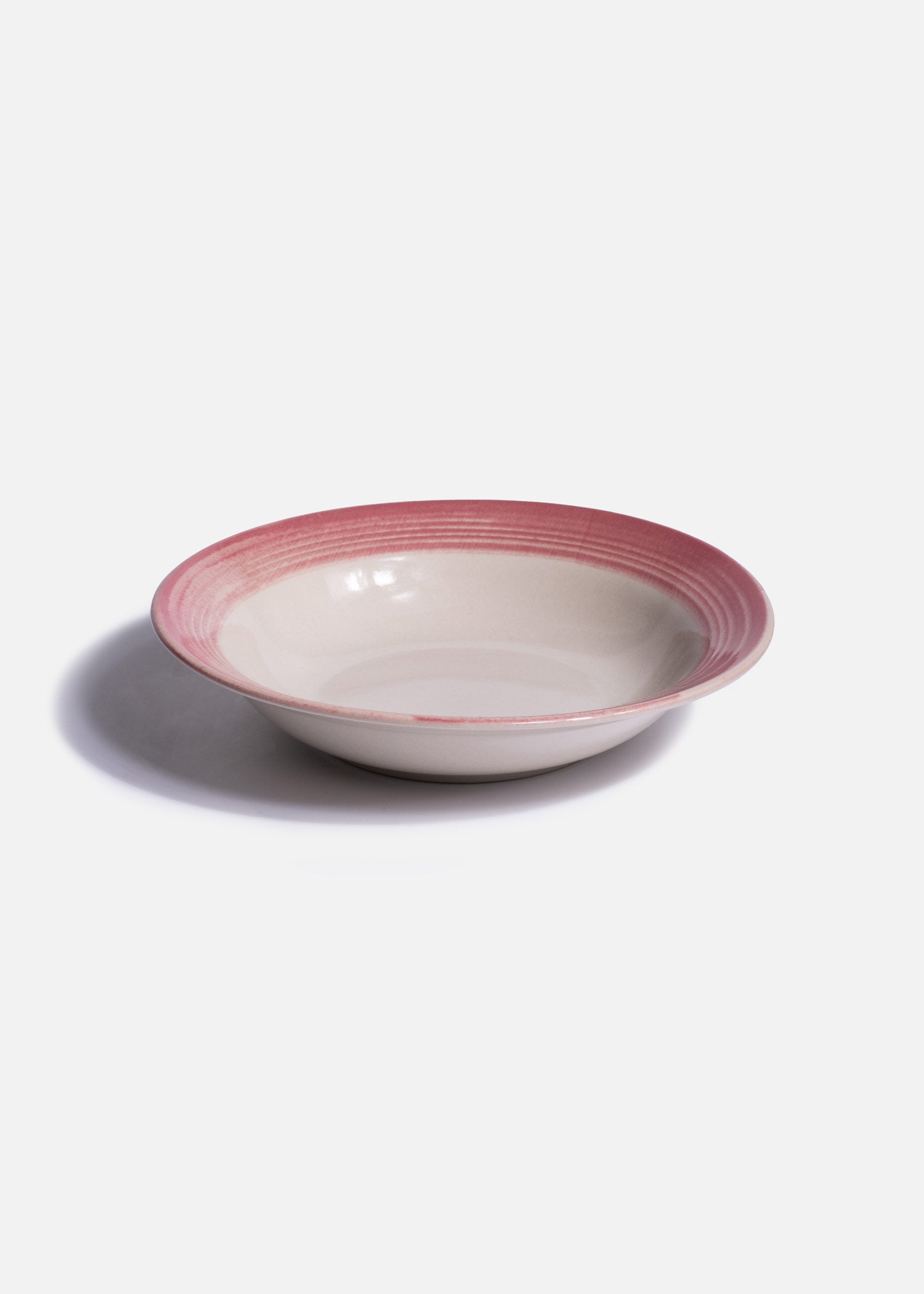 Plato sopero de cerámica rosa México Lindo Ø 21 cm 380 ml