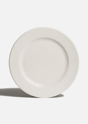 Plato trinche con ala de porcelana blanco Banquet de 30 cm