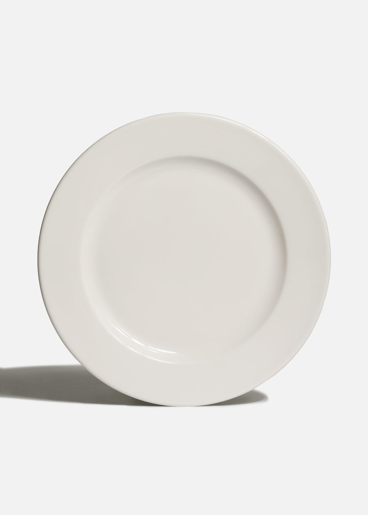 Plato trinche con ala de porcelana blanco Banquet de 30 cm