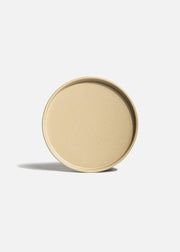 Plato trinche Barcelona de melamina arena mate de 20 cm