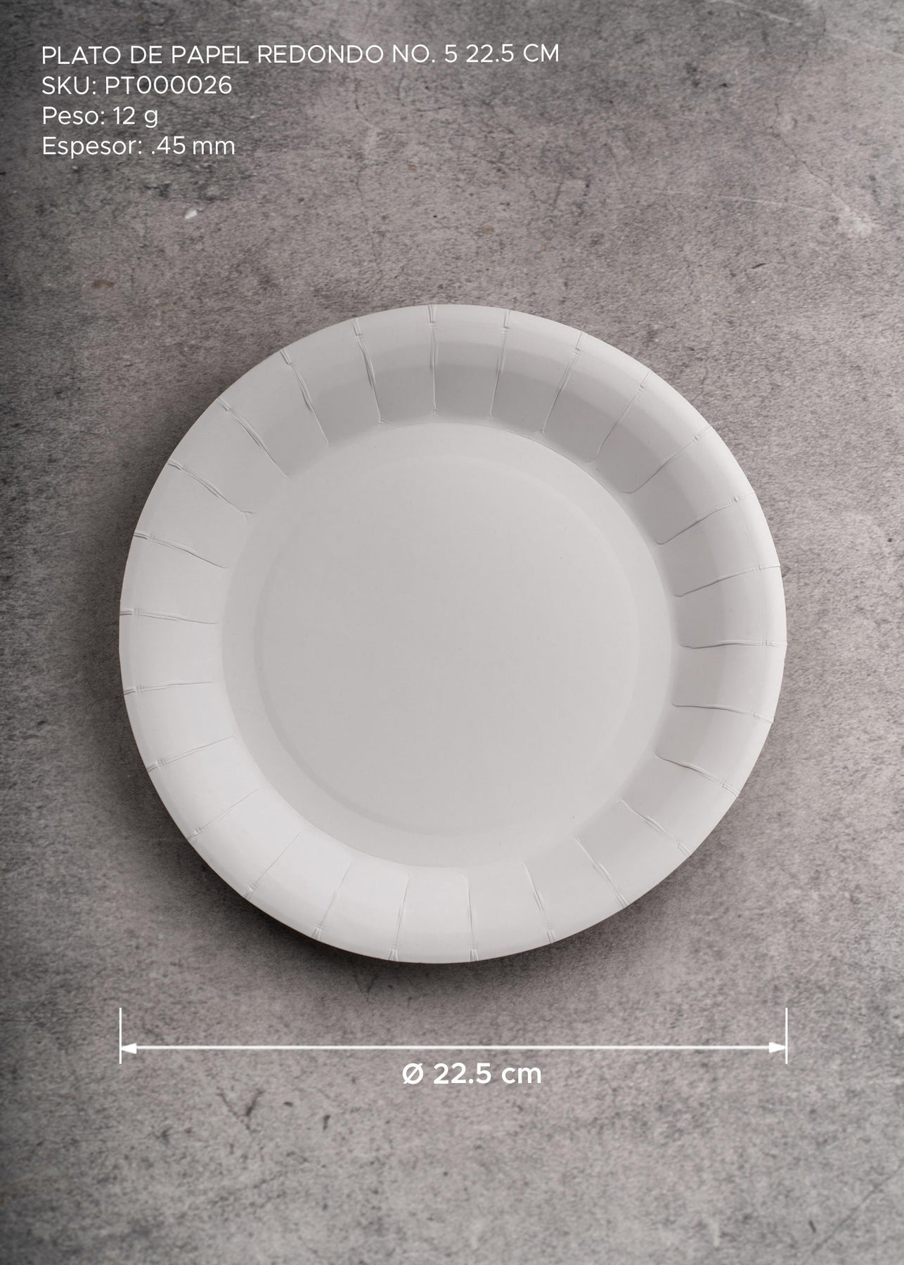 precio platos desechables maha
