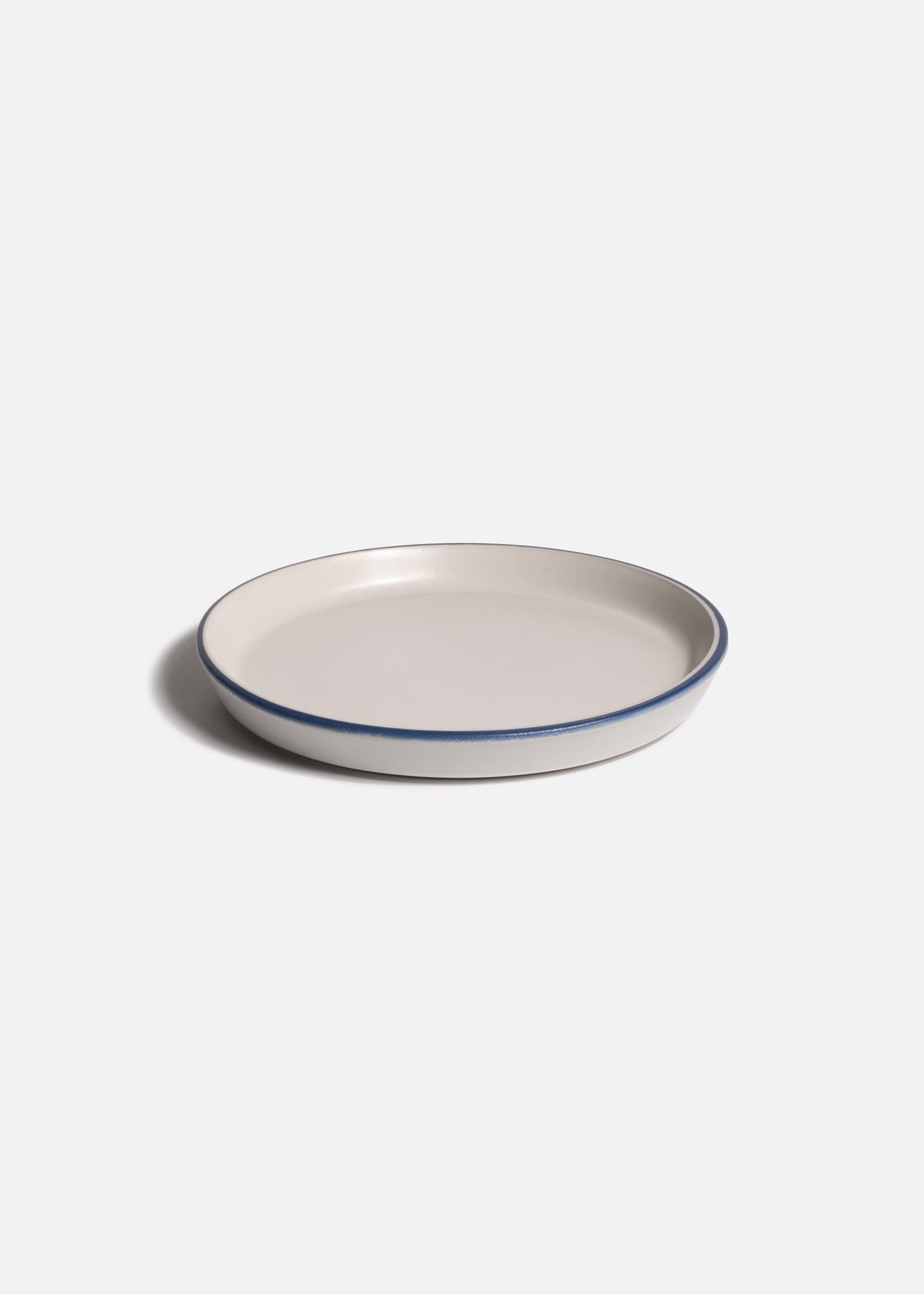 Plato blanco de 20 cm con borde alto para restaurante