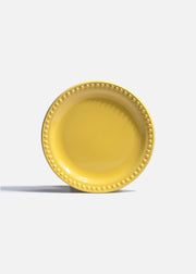 Plato de cerámica amarillo Monet de 19 cm