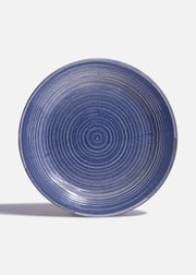 Plato trinche de cerámica azul México Lindo Ø 27 cm