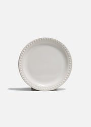 Plato trinche de cerámica blanco Monet de 19 cm