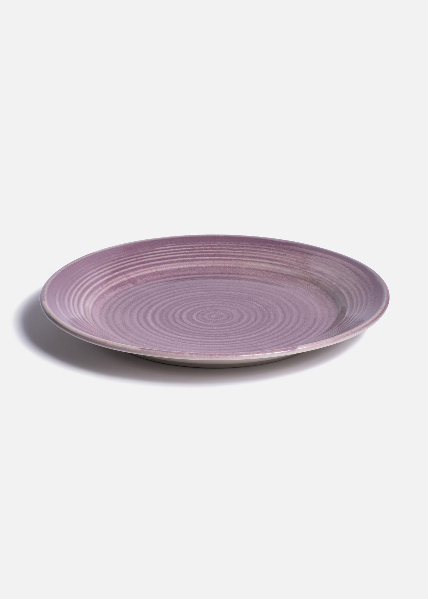Plato de cerámica morado de 27 cm para platos principales