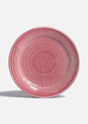 Plato trinche de cerámica rosa México Lindo Ø 27 cm