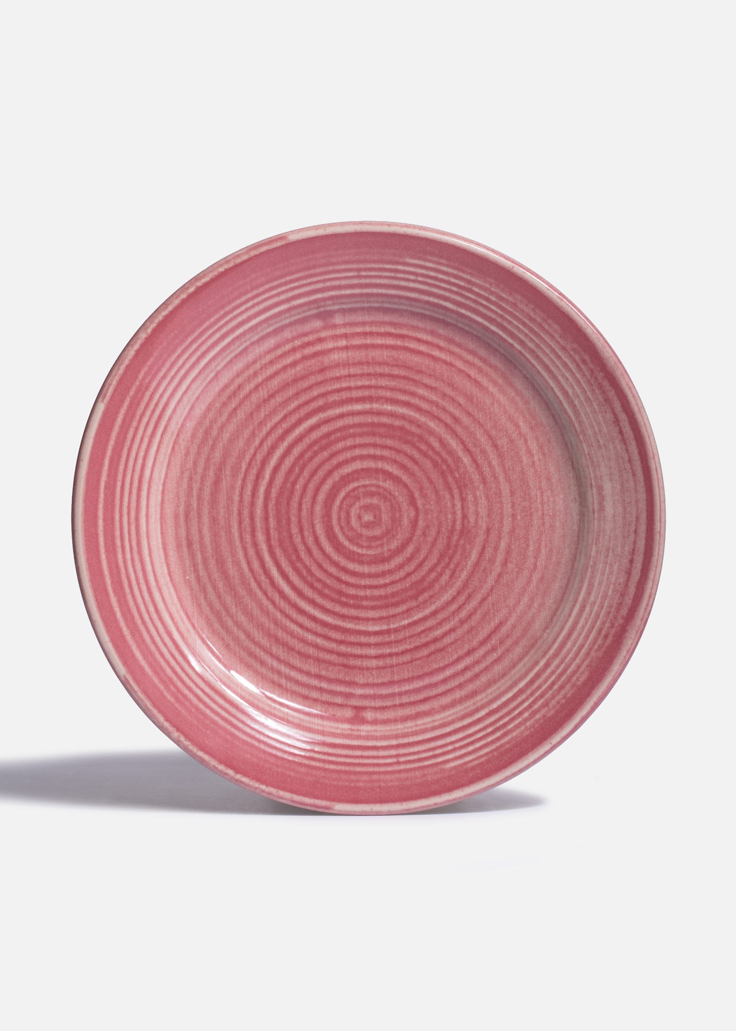 Plato trinche de cerámica rosa México Lindo Ø 27 cm