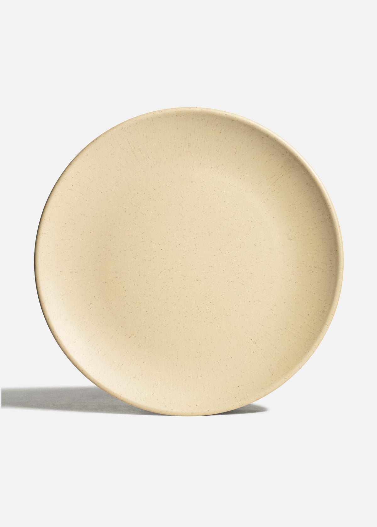Plato trinche de melamina arena mate de 30.5 cm