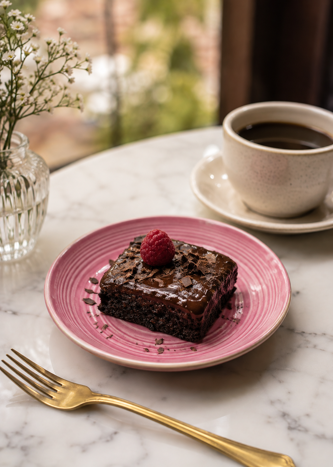 Vajilla México Lindo rosa para servicio de postres