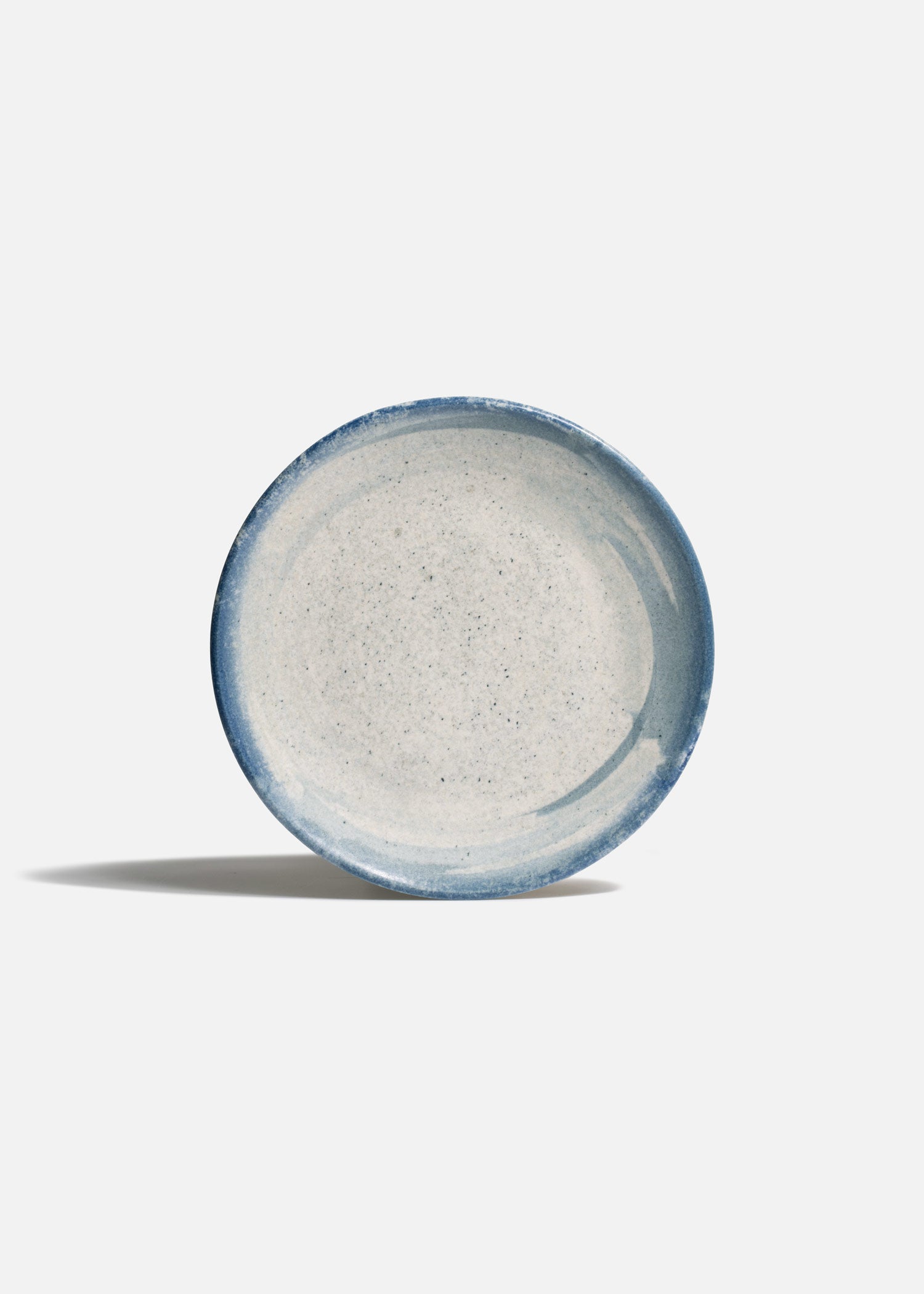 Plato trinche de porcelana azul y blanco Harena de 21 cm