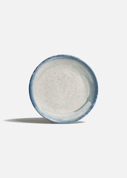 Plato trinche de porcelana azul y blanco Harena de 21 cm