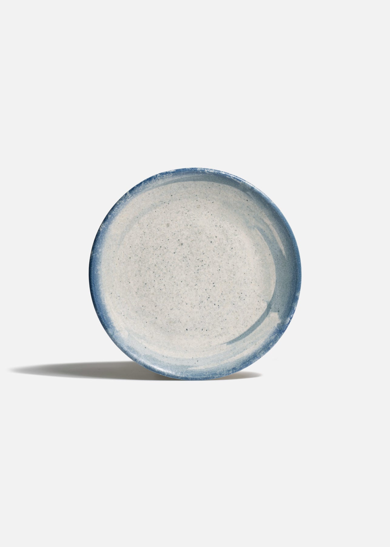 Plato trinche de porcelana azul y blanco Harena de 21 cm