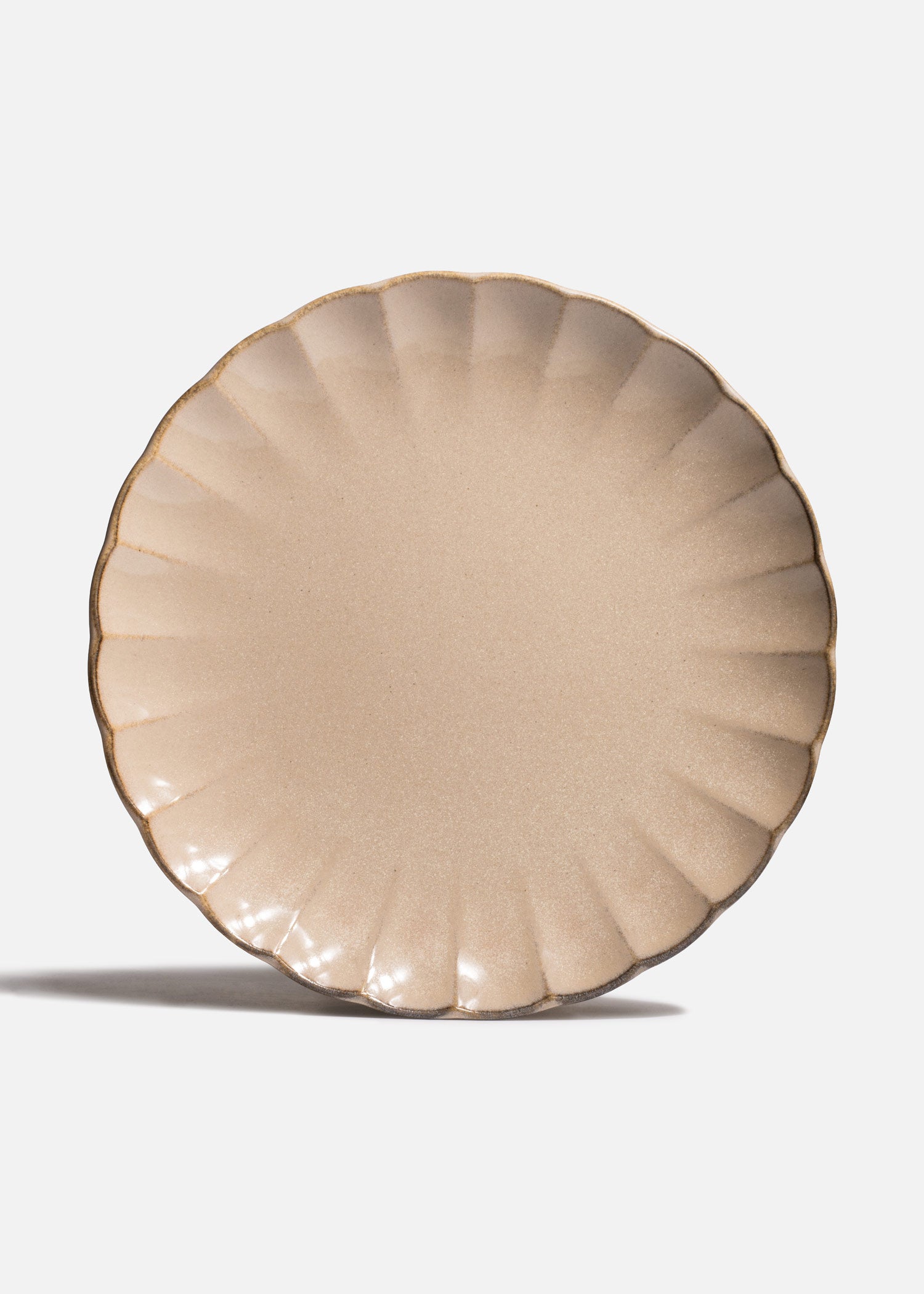 Vista superior del plato trinche East Sand