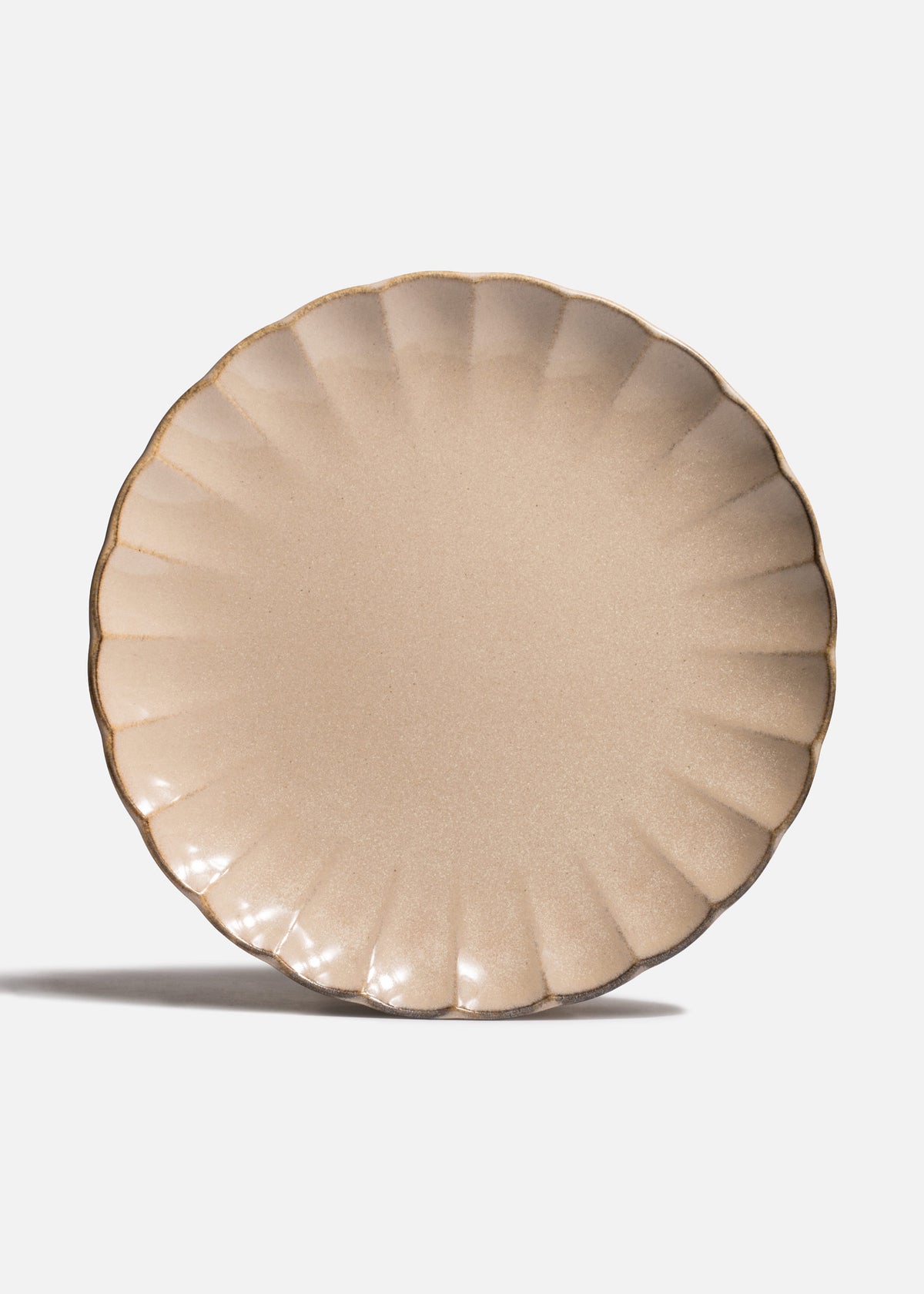 Vista superior del plato trinche East Sand
