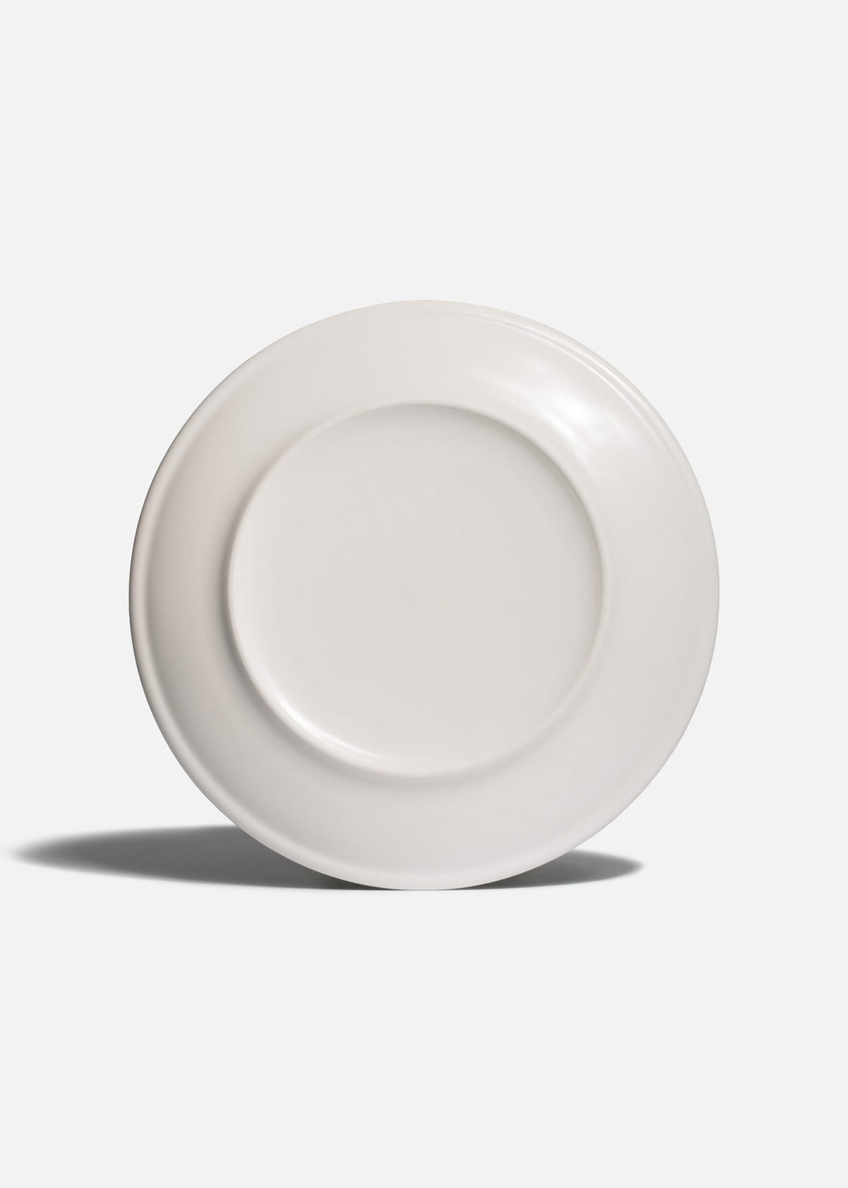 Plato Harena de porcelana premium con acabado moteado azul
