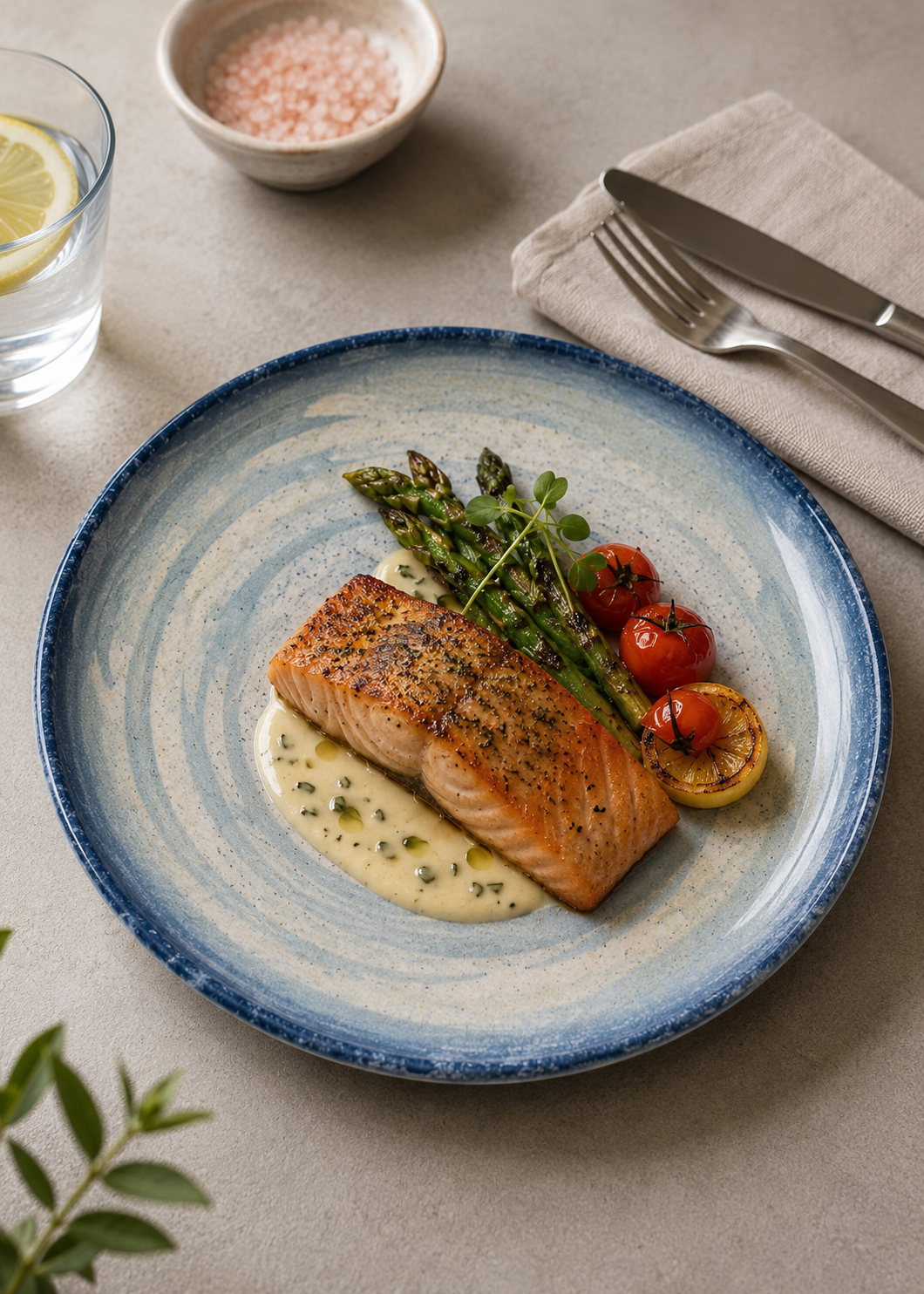Plato de porcelana Harena de 27 cm para platos fuertes