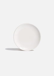 Plato blanco de porcelana de 17 cm para cafeterías y bistrós