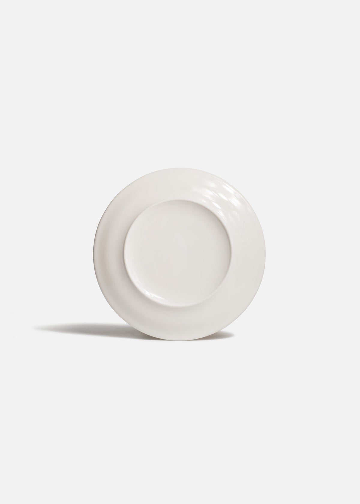 Plato trinche de porcelana vitrificada premium blanco muy resistente Gourmet Ø 19 cm