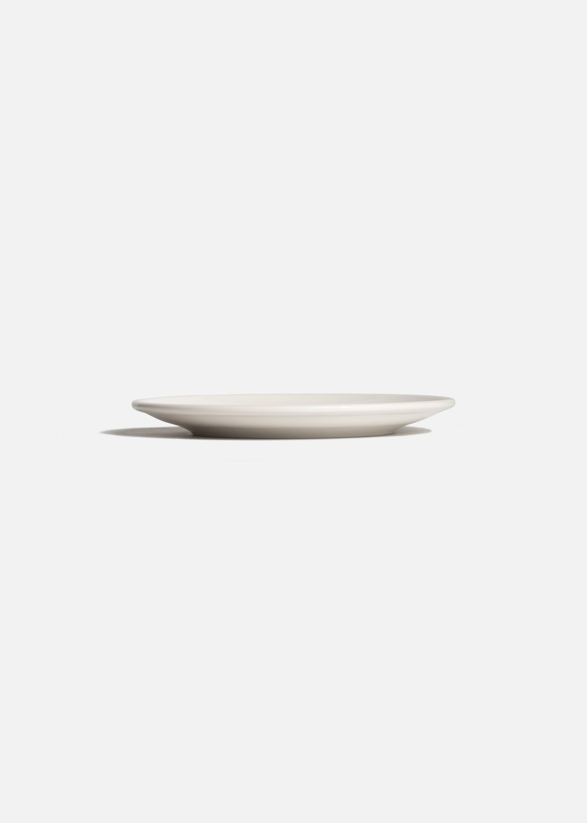 Plato trinche de porcelana vitrificada premium blanco muy resistente Gourmet Ø 19 cm