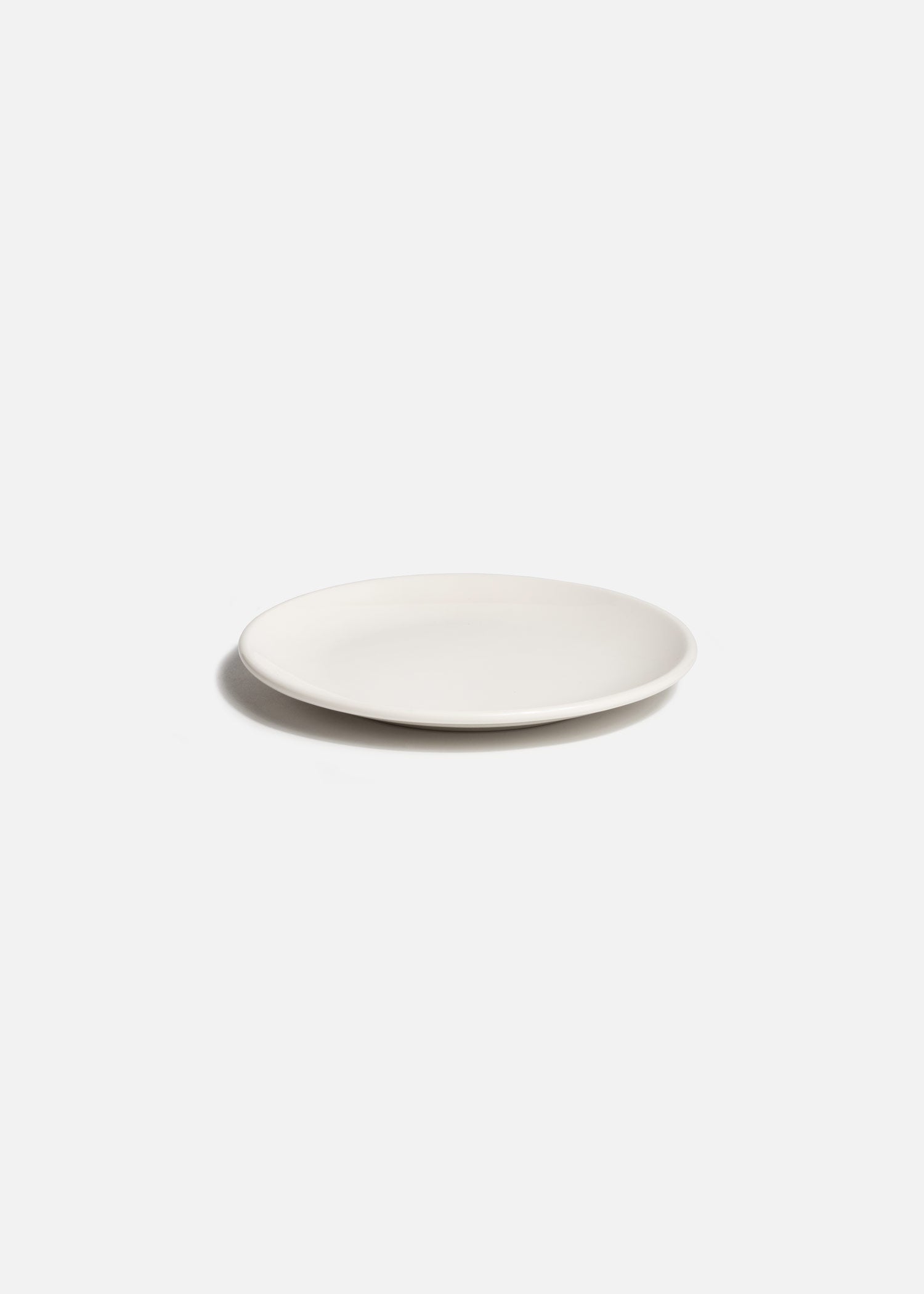 Plato trinche de porcelana premium blanco muy resistente Gourmet 19 cm