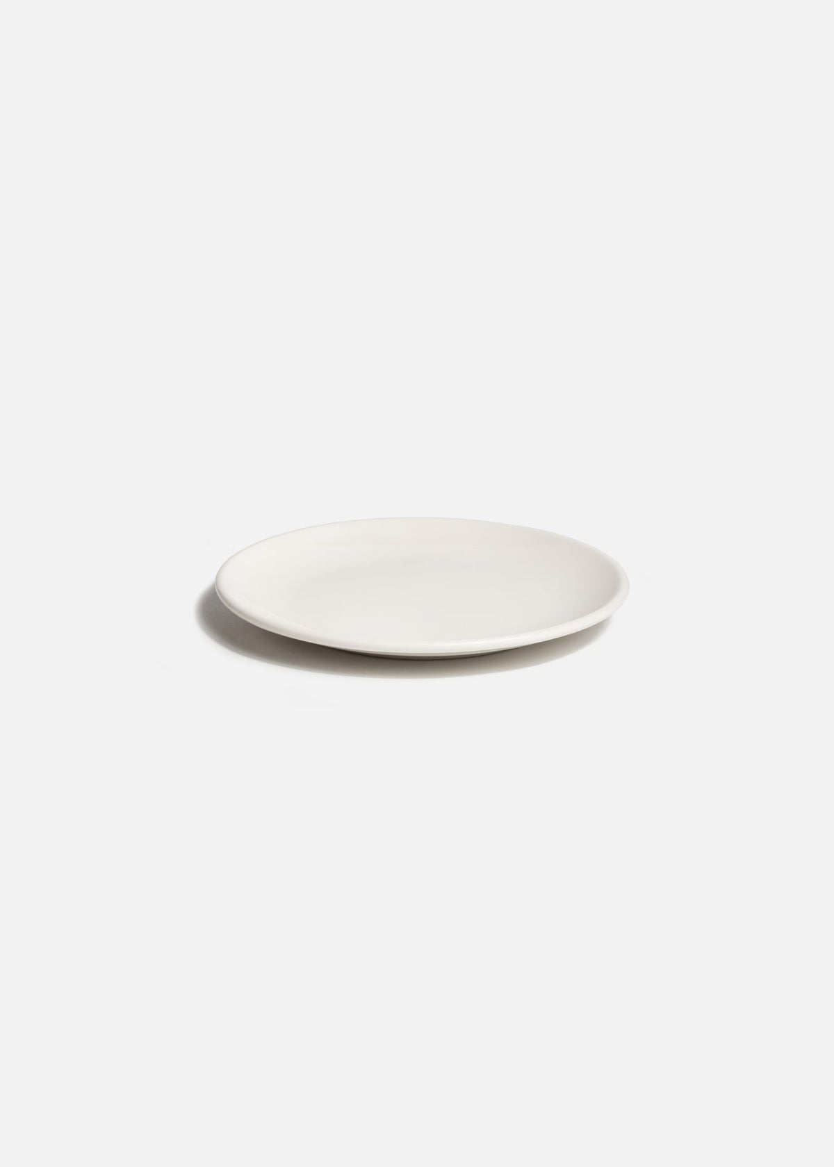 Plato trinche de porcelana vitrificada premium blanco muy resistente Gourmet Ø 19 cm