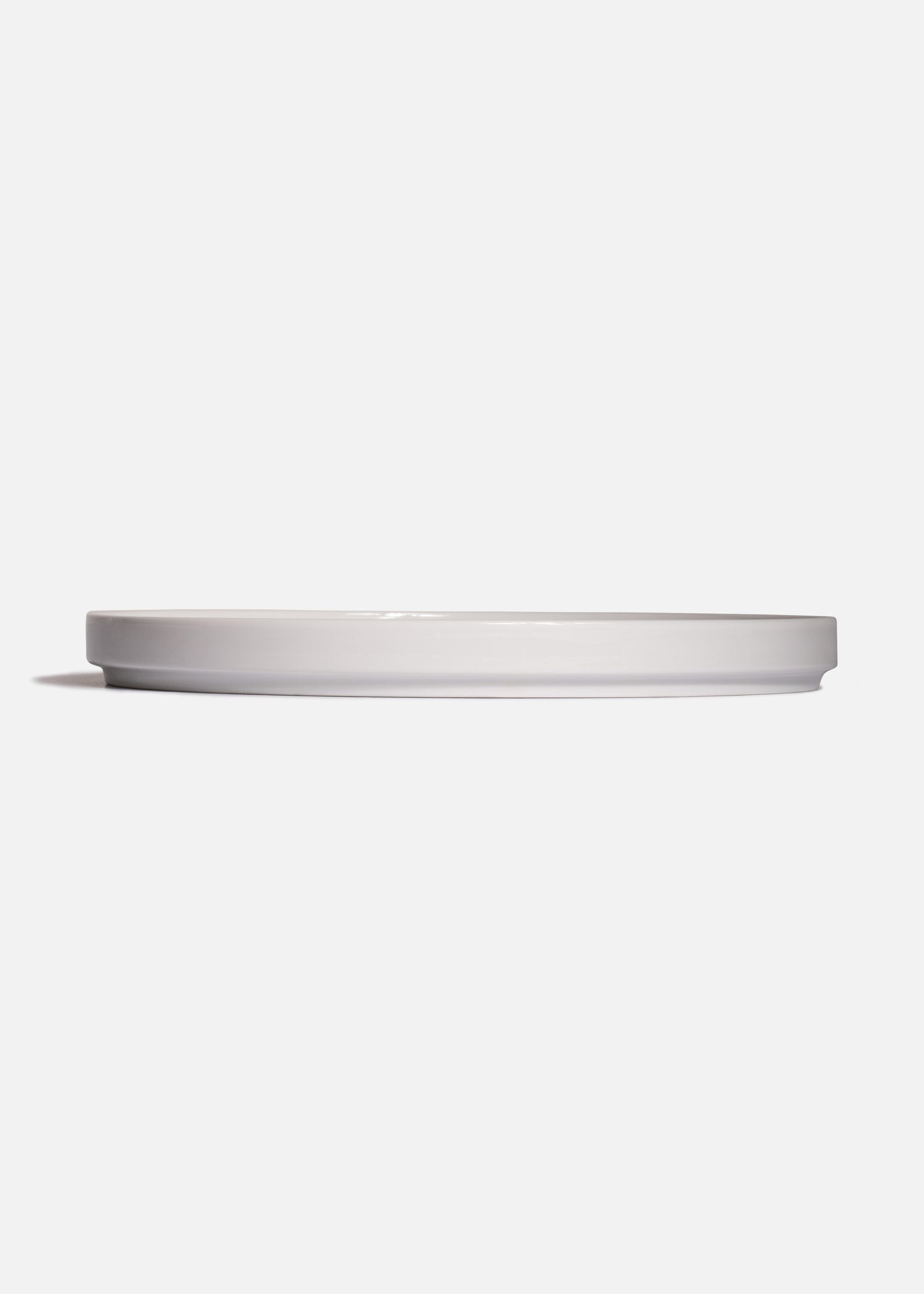 Plato trinche de porcelana blanco Mónaco Ø 27 cm
