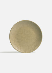 Plato trinche de porcelana verde salvia oscuro Adelfa Luton Ø 21 cm — imagen de producto