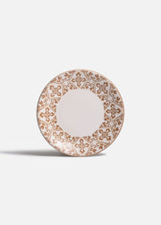Plato trinche Regina de cerámica Talavera Mostaza Ø 19 cm