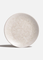 Plato trinche Regina de cerámica beige Cuarzo Ahumado Ø 28 cm