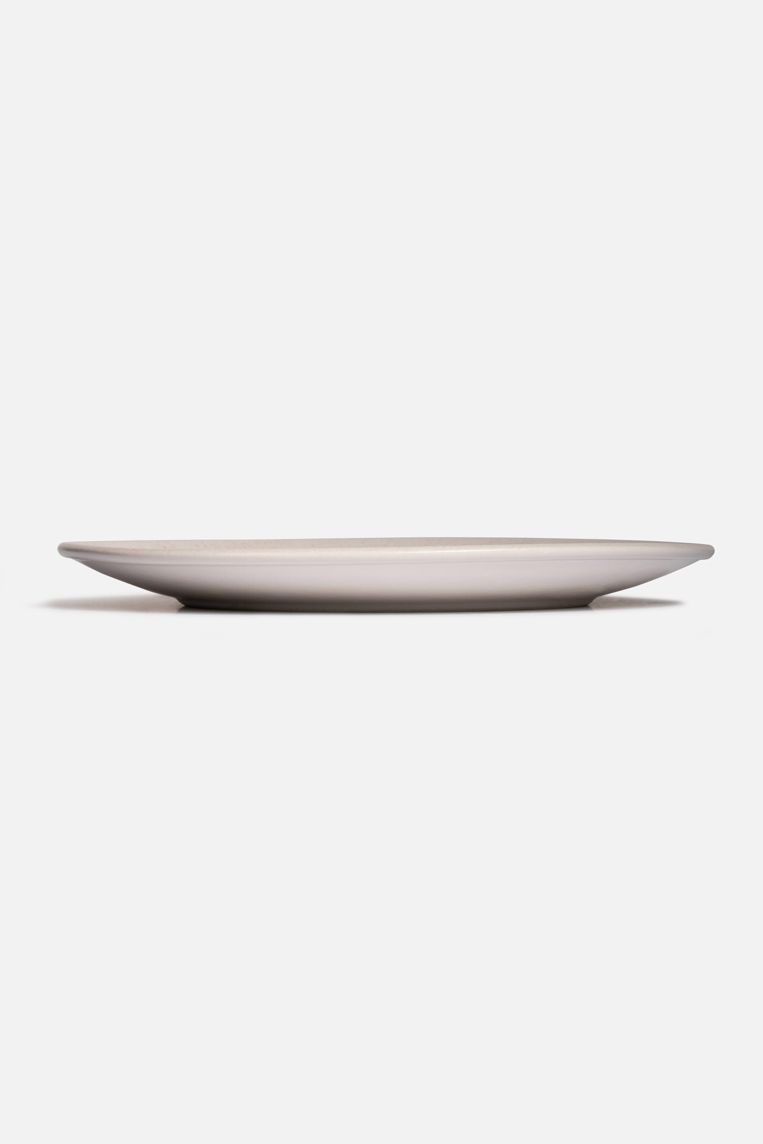 Plato de cerámica beige de 28 cm para platos principales