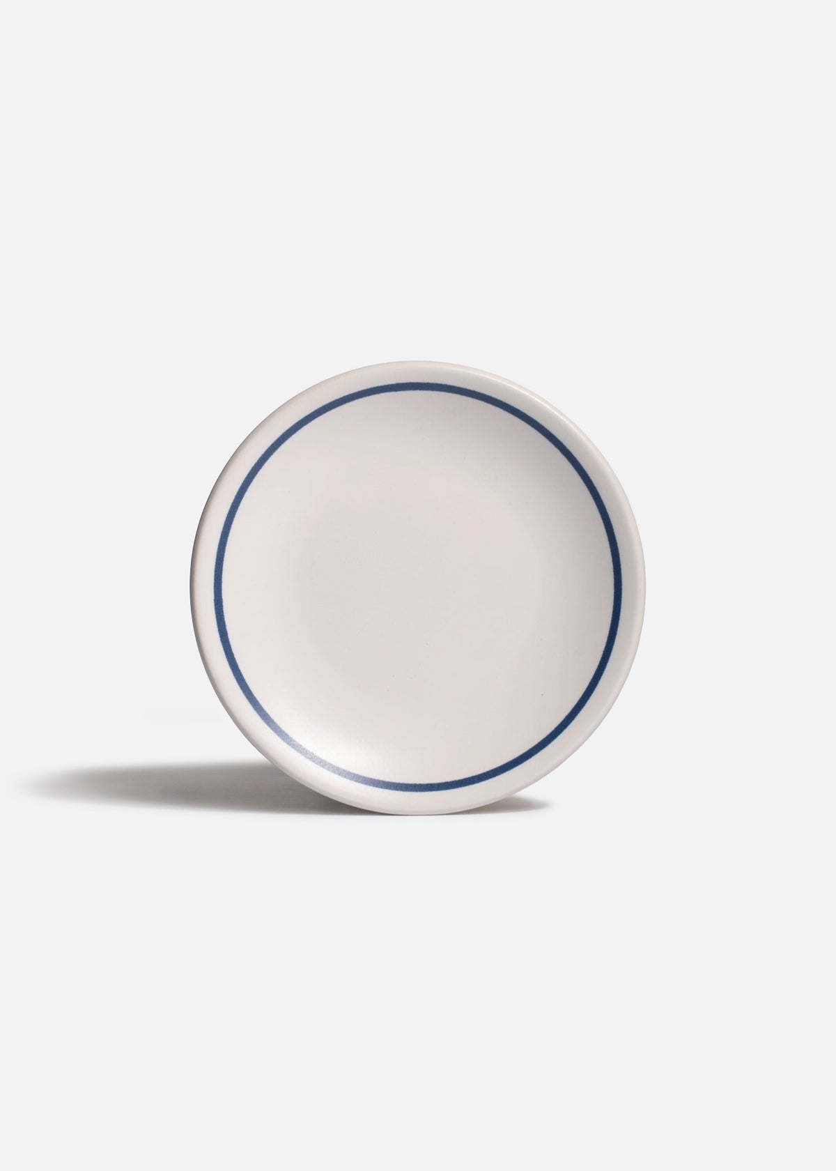 Plato trinche Regina de cerámica blanco filo azul Ø 19 cm