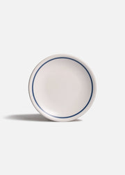Plato trinche Regina de cerámica blanco filo azul Ø 19 cm