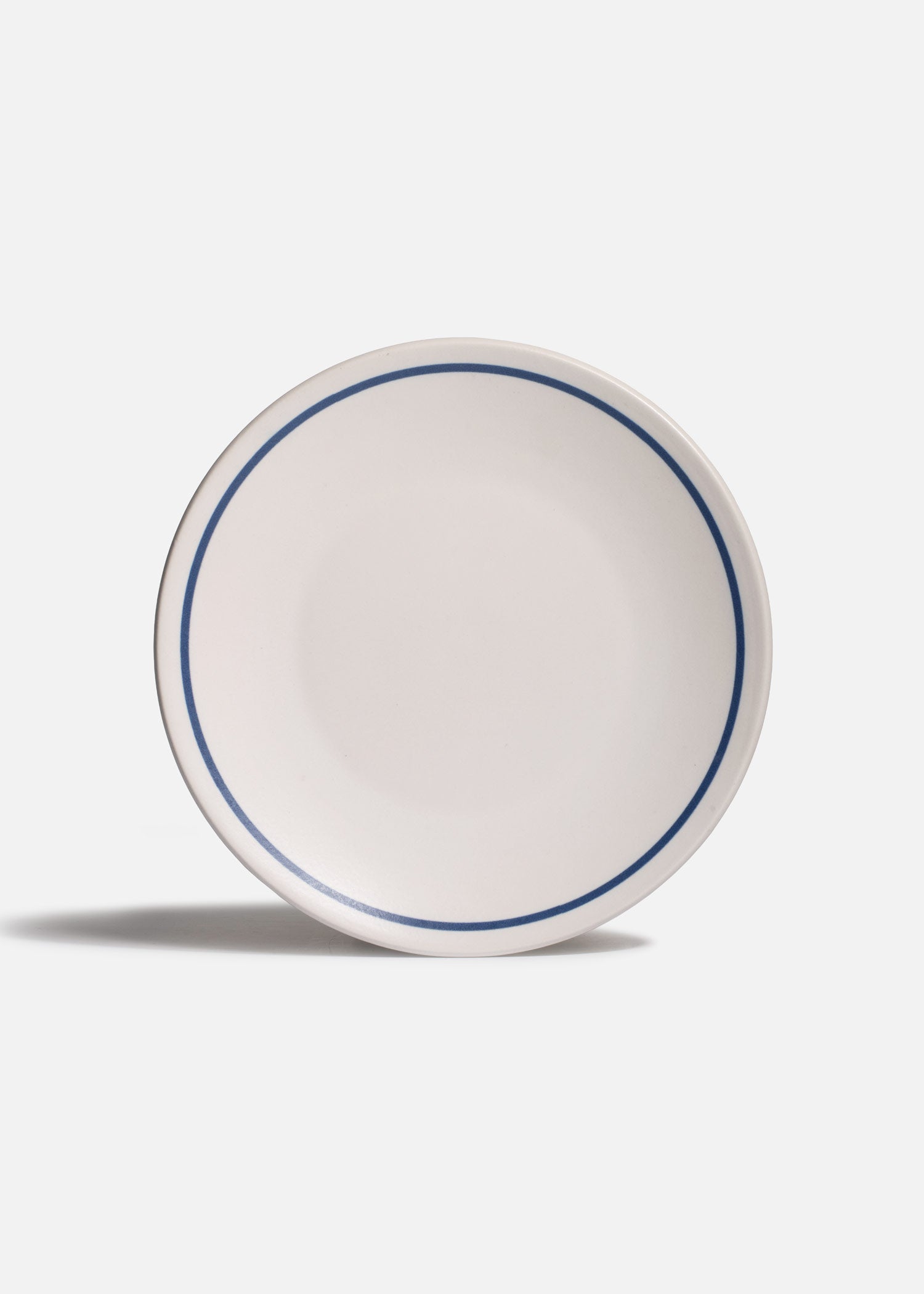 Plato trinche Regina de cerámica blanco filo azul Alaska Ø 23 cm