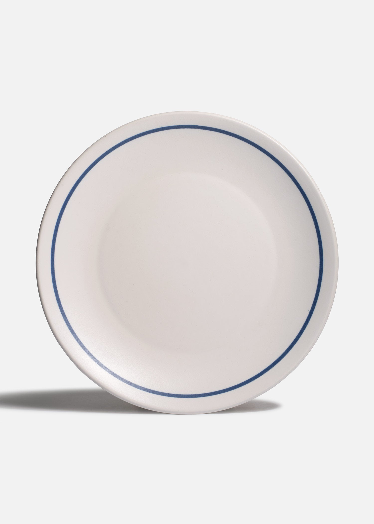 Plato trinche Regina de cerámica blanco filo azul Alaska Ø 28 cm