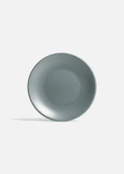 Plato trinche regina de cerámica gris semi mate Chicago Ø 19 cm