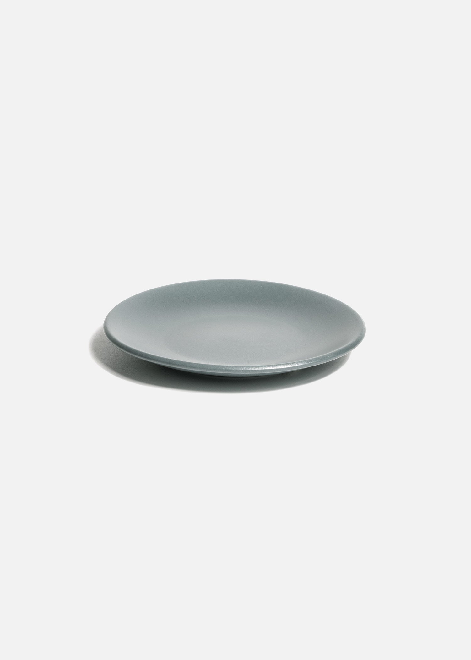 Plato trinche regina de cerámica gris semi mate Chicago Ø 19 cm