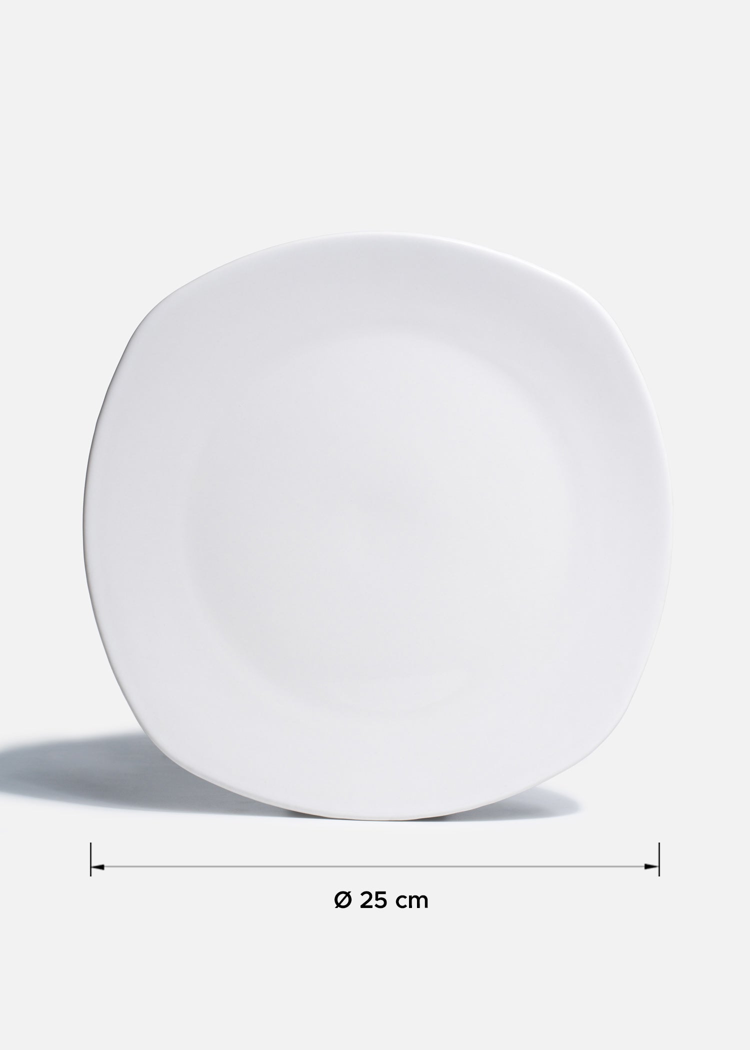 tamaño platos ceramica blanco maha