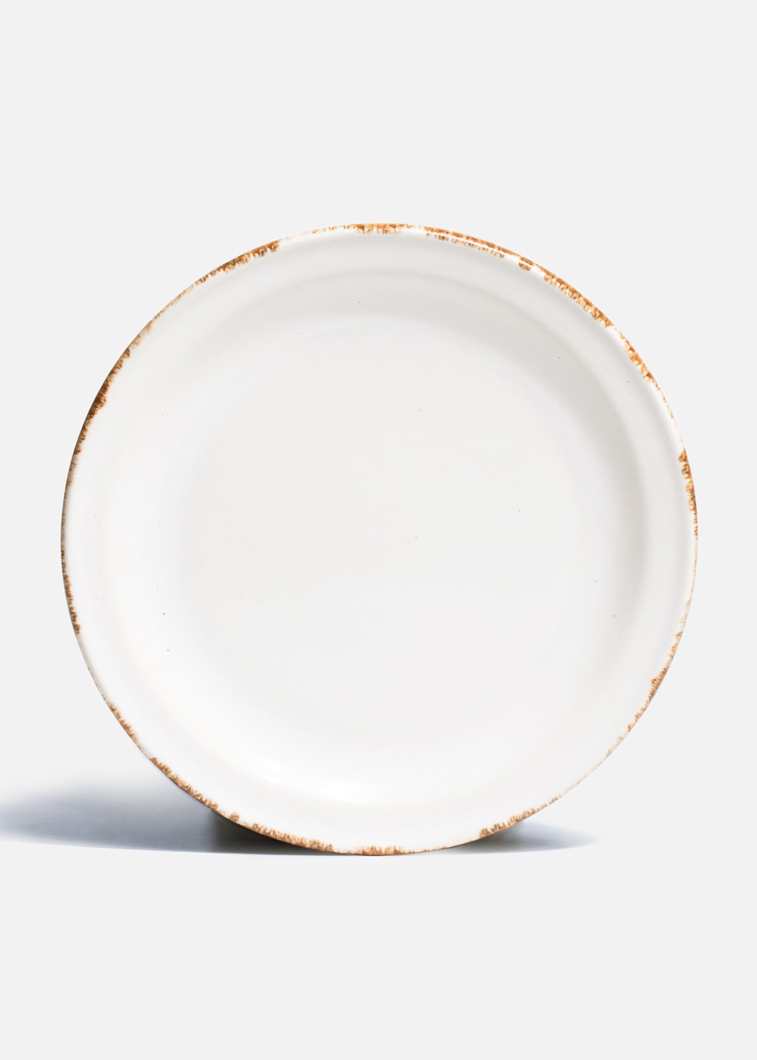 compra plato blanco ceramica maha